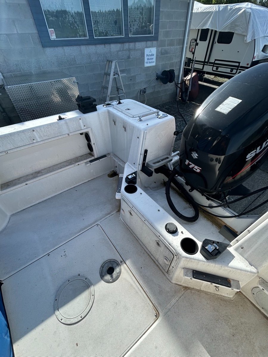 Boat deck before detailing